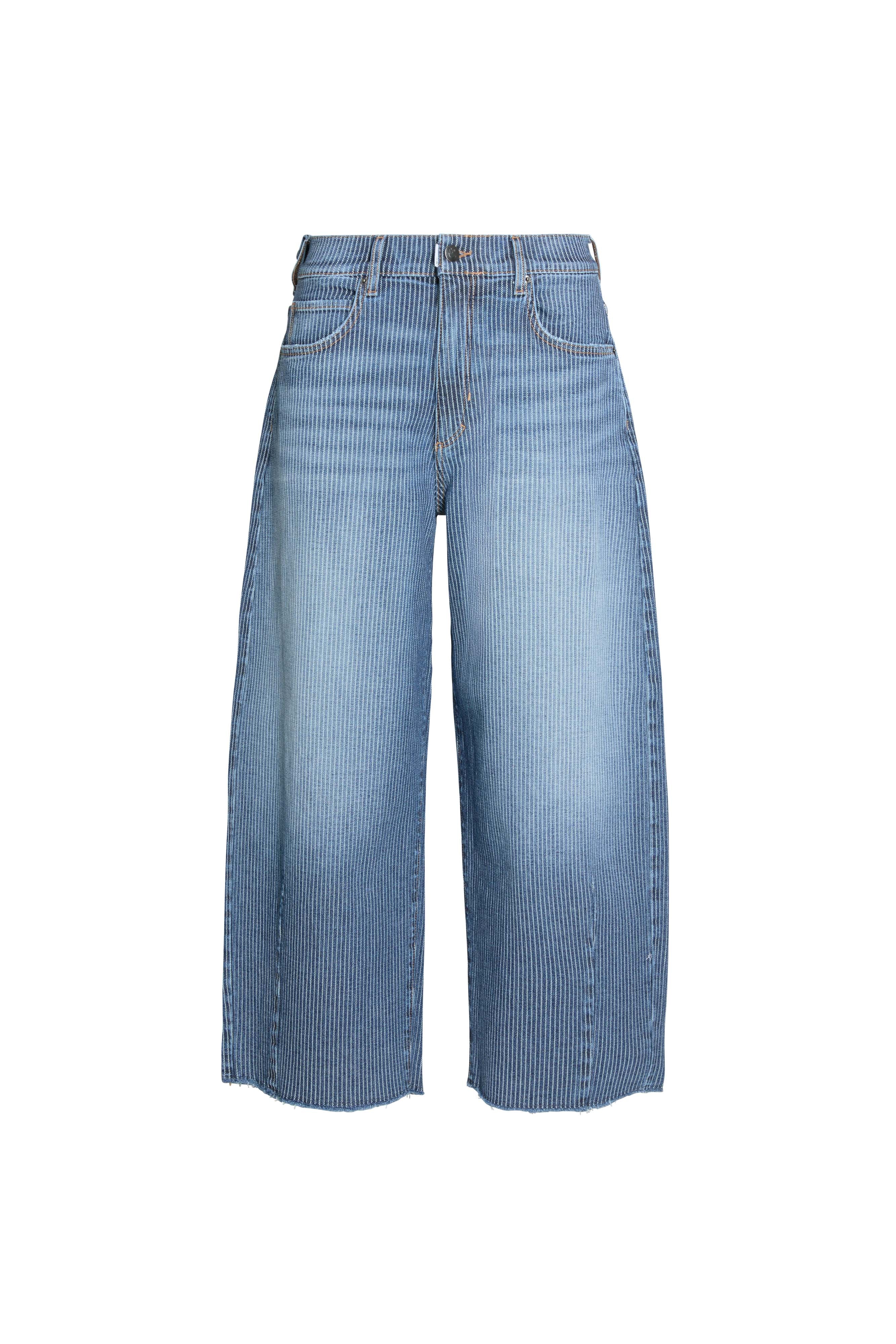 Freisteller Vorderansicht: 05_THE O SHAPE EXTREME STRIPES in mittelblau