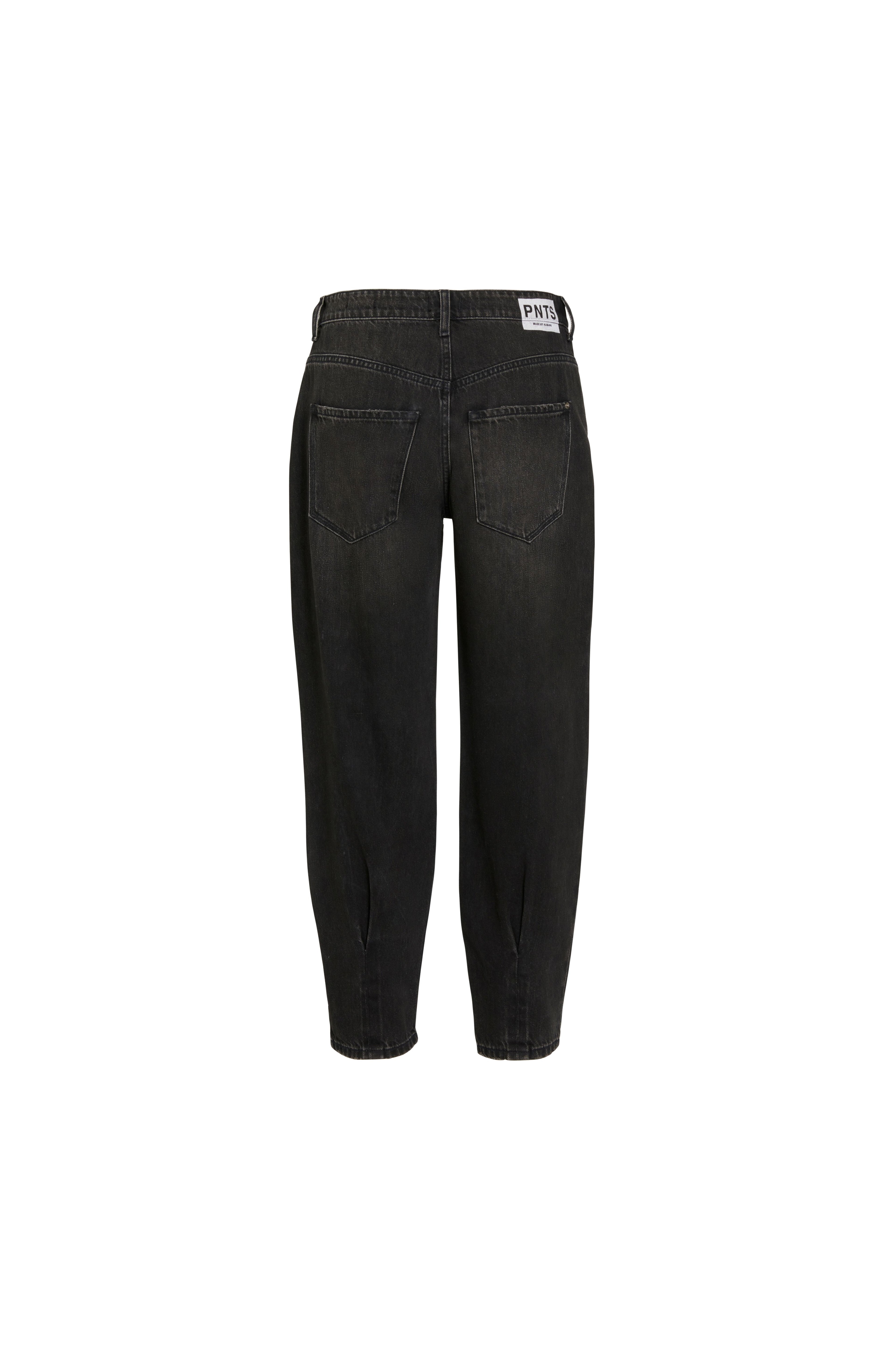 Freisteller Hinteransicht: 05_THE O SHAPE PLEAT in dunkelgrau