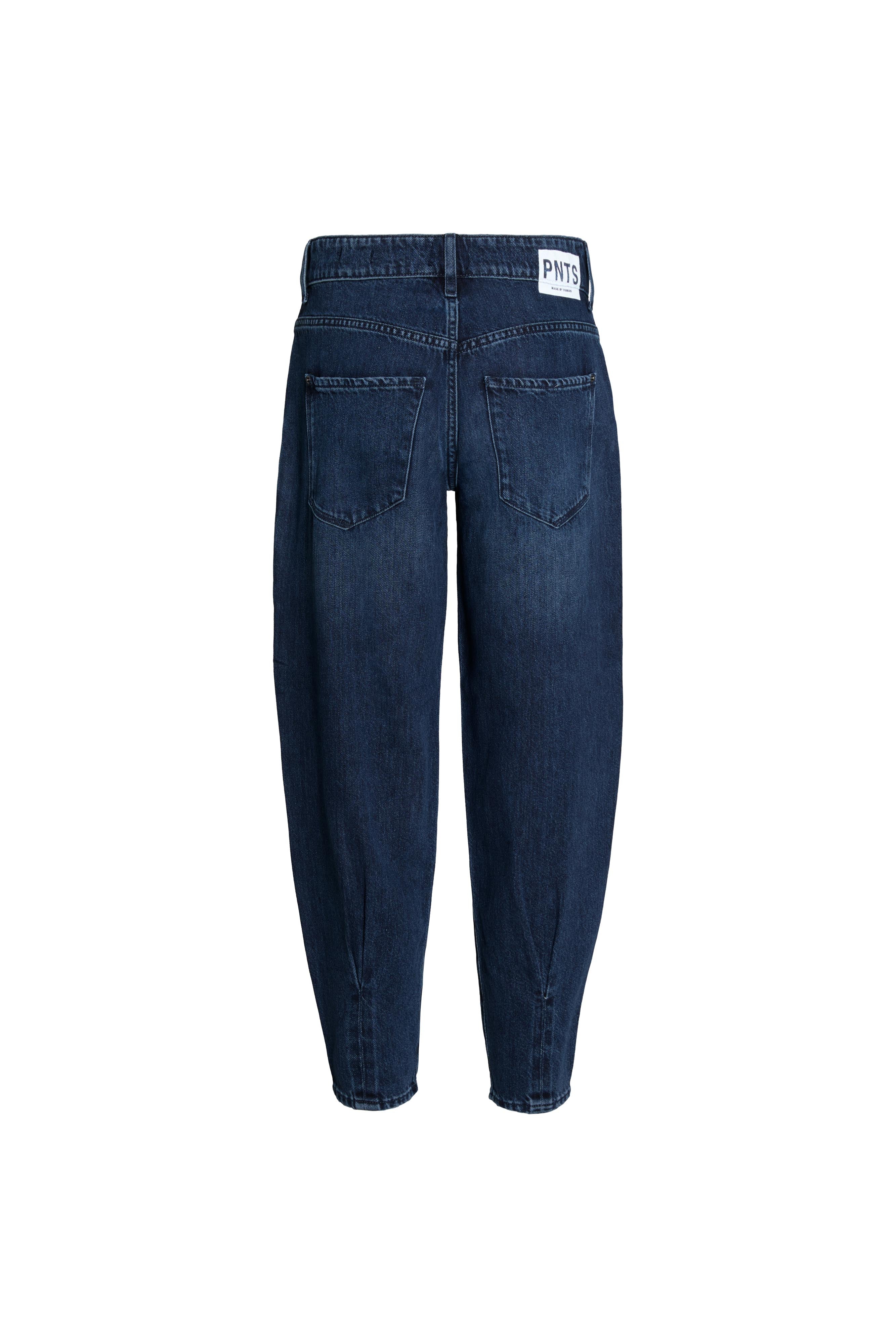 Freisteller Hinteransicht: 05_THE O SHAPE PLEAT in dunkelblau