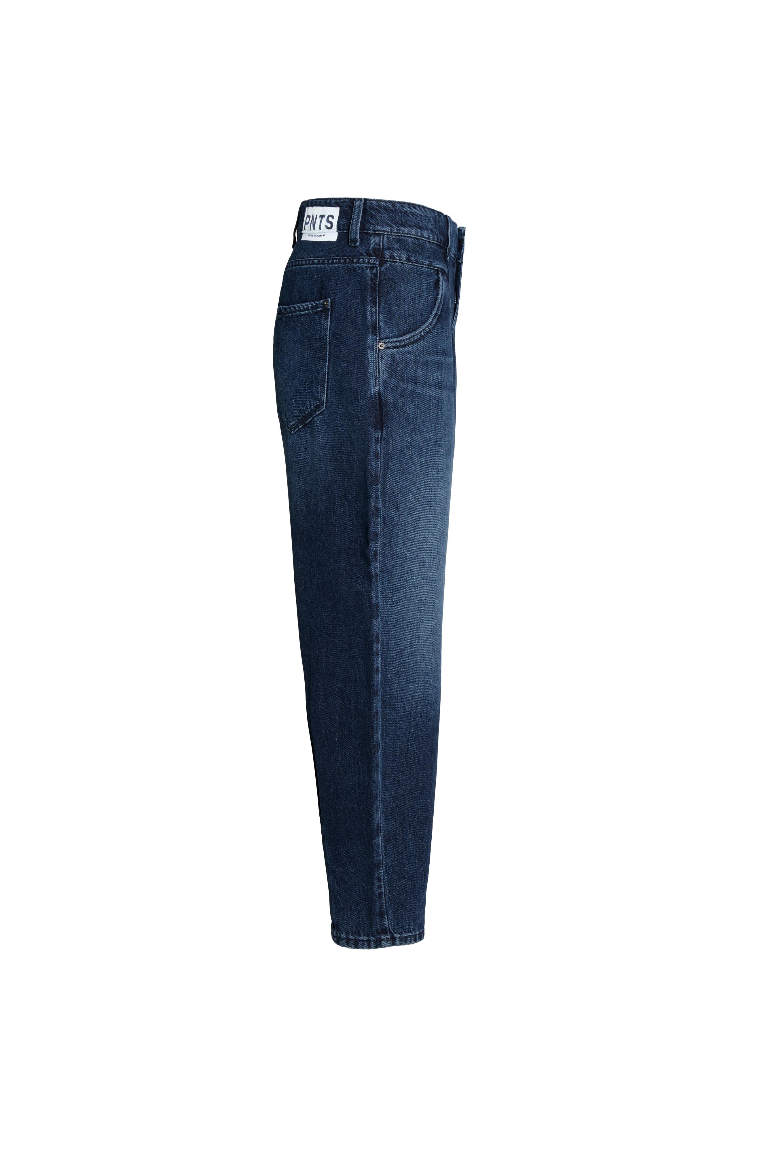 Freisteller Seitenansicht: 05_THE O SHAPE PLEAT in dunkelblau