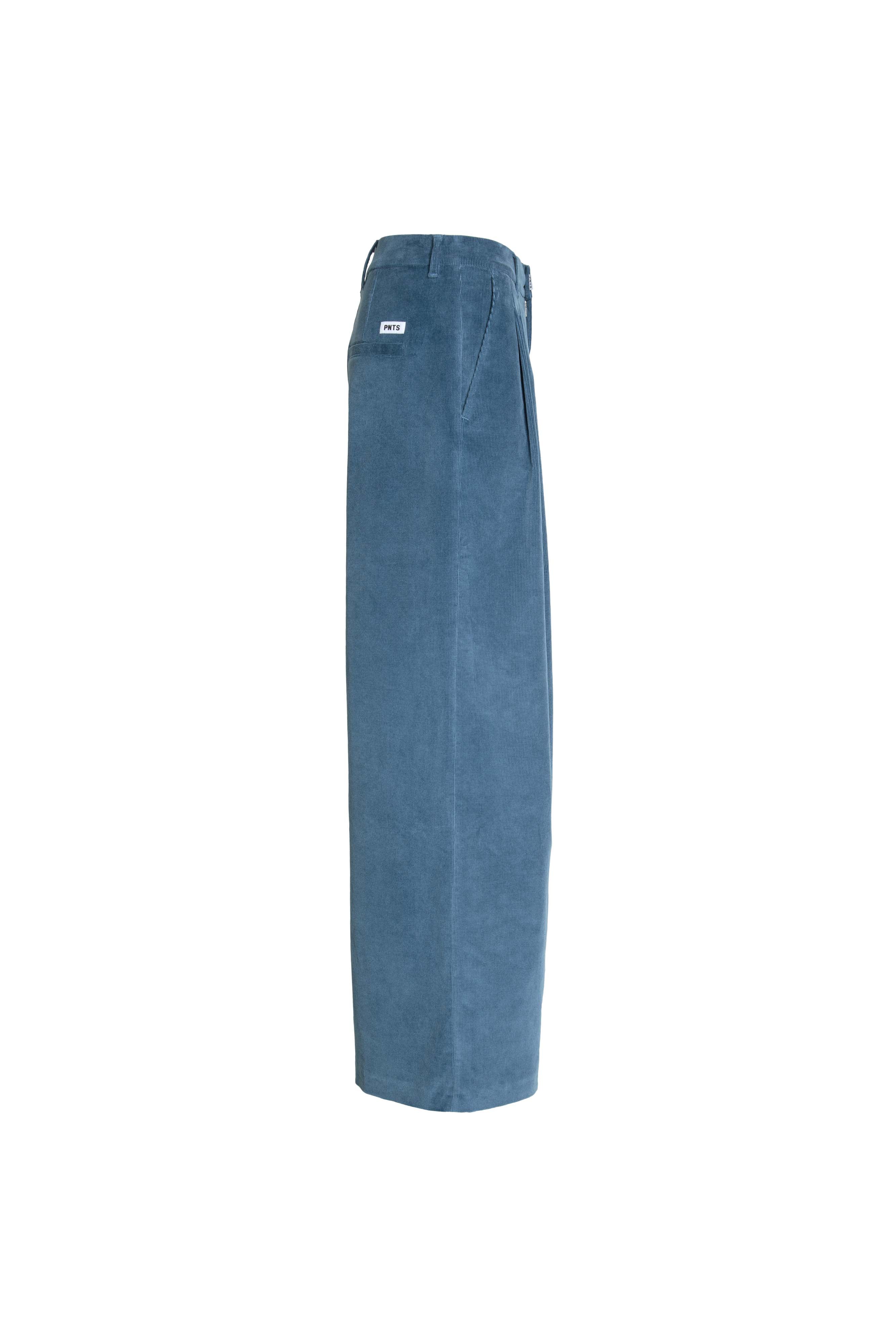 Freisteller Seitenansicht: 14_THE GENT CORD in mittelblau 