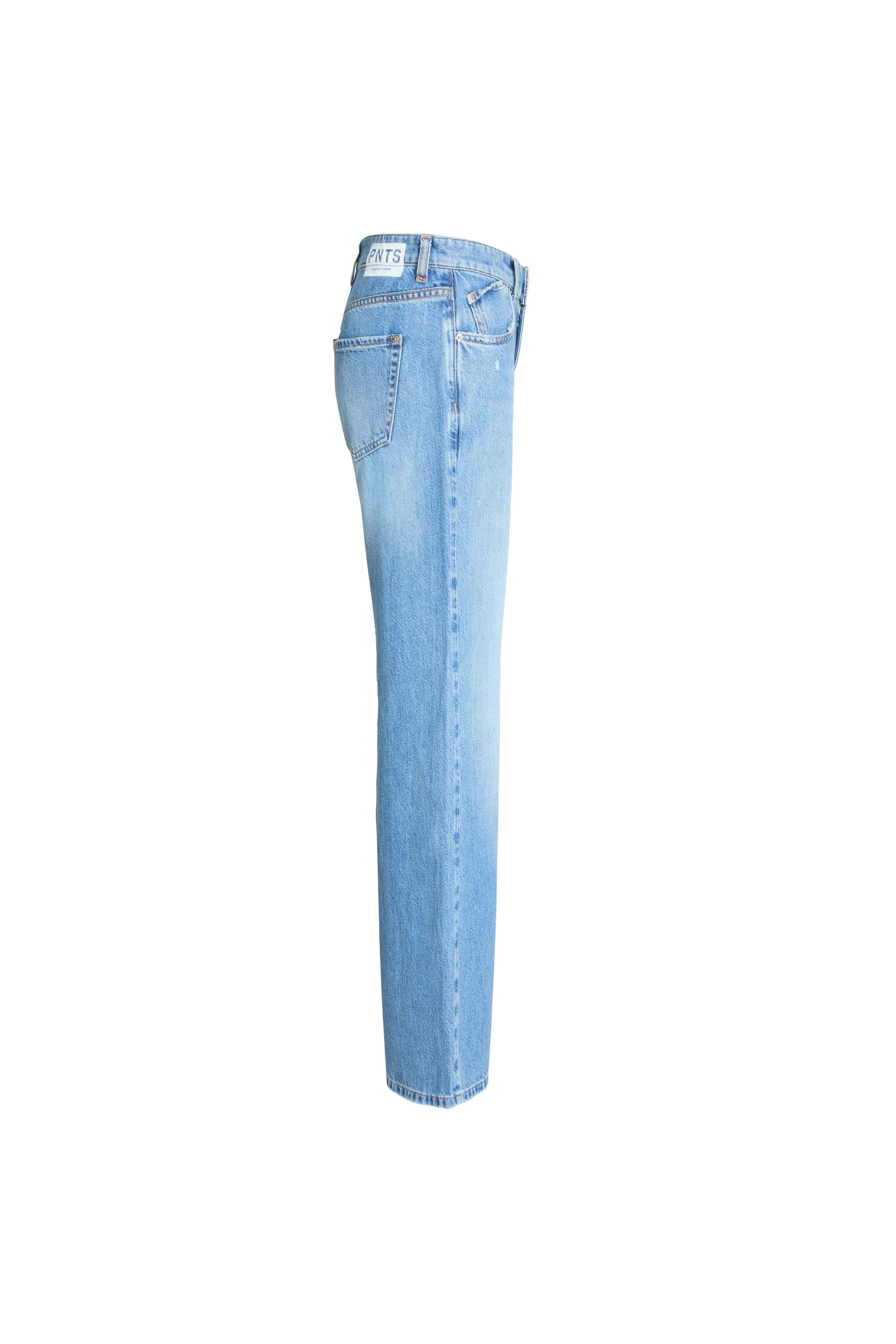 Freisteller Seitenansicht: 09_THE BAGGY in hellblau