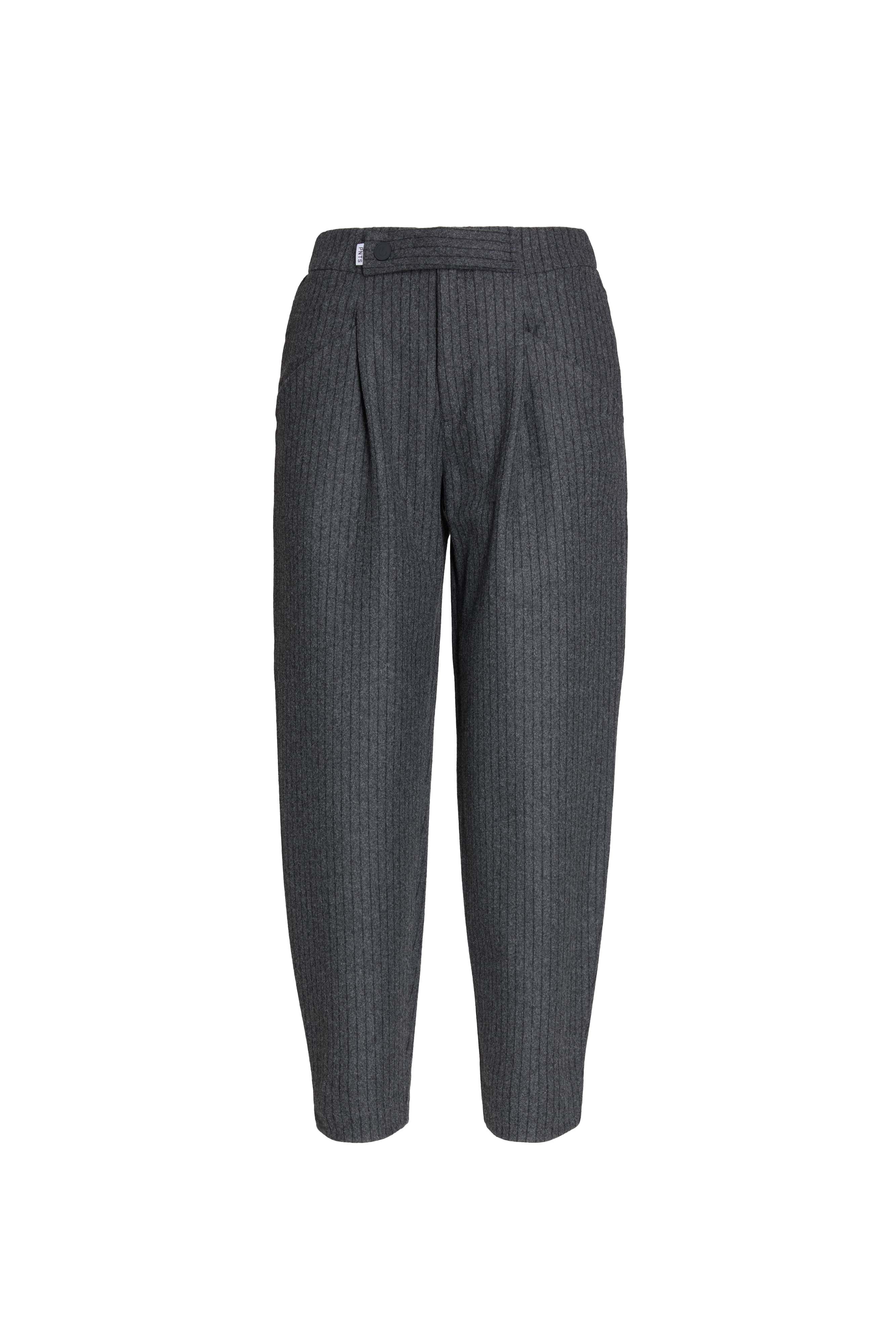 Freisteller Vorderansicht: 06_THE JINO O PINSTRIPE WOOL in dunkelgrau