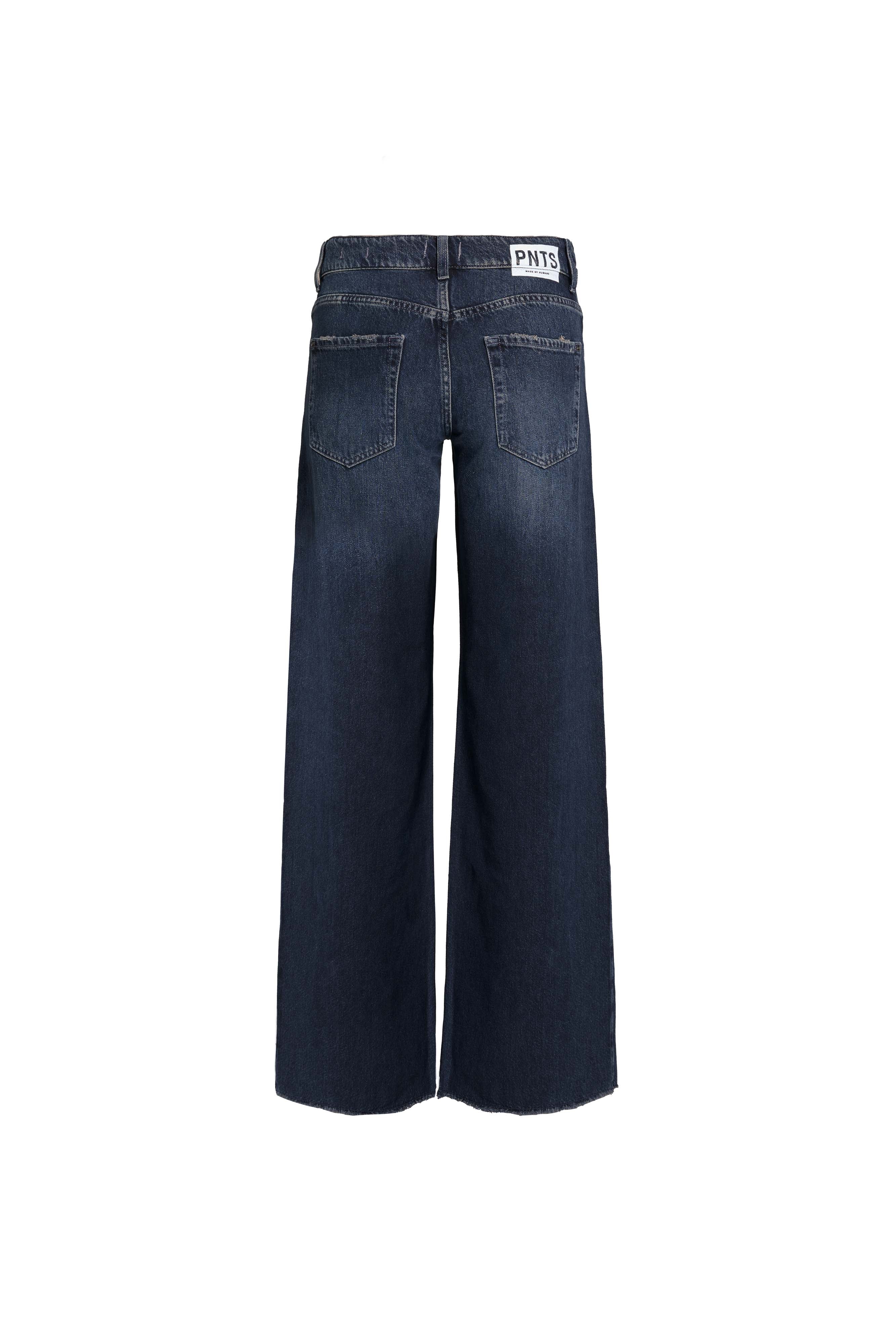【BOK PLACE】No-Fade Balloon Wide-Fit Denim PT XL Size BALLOON WIDE FIT JEANS - Mid-blue | ZARA United States